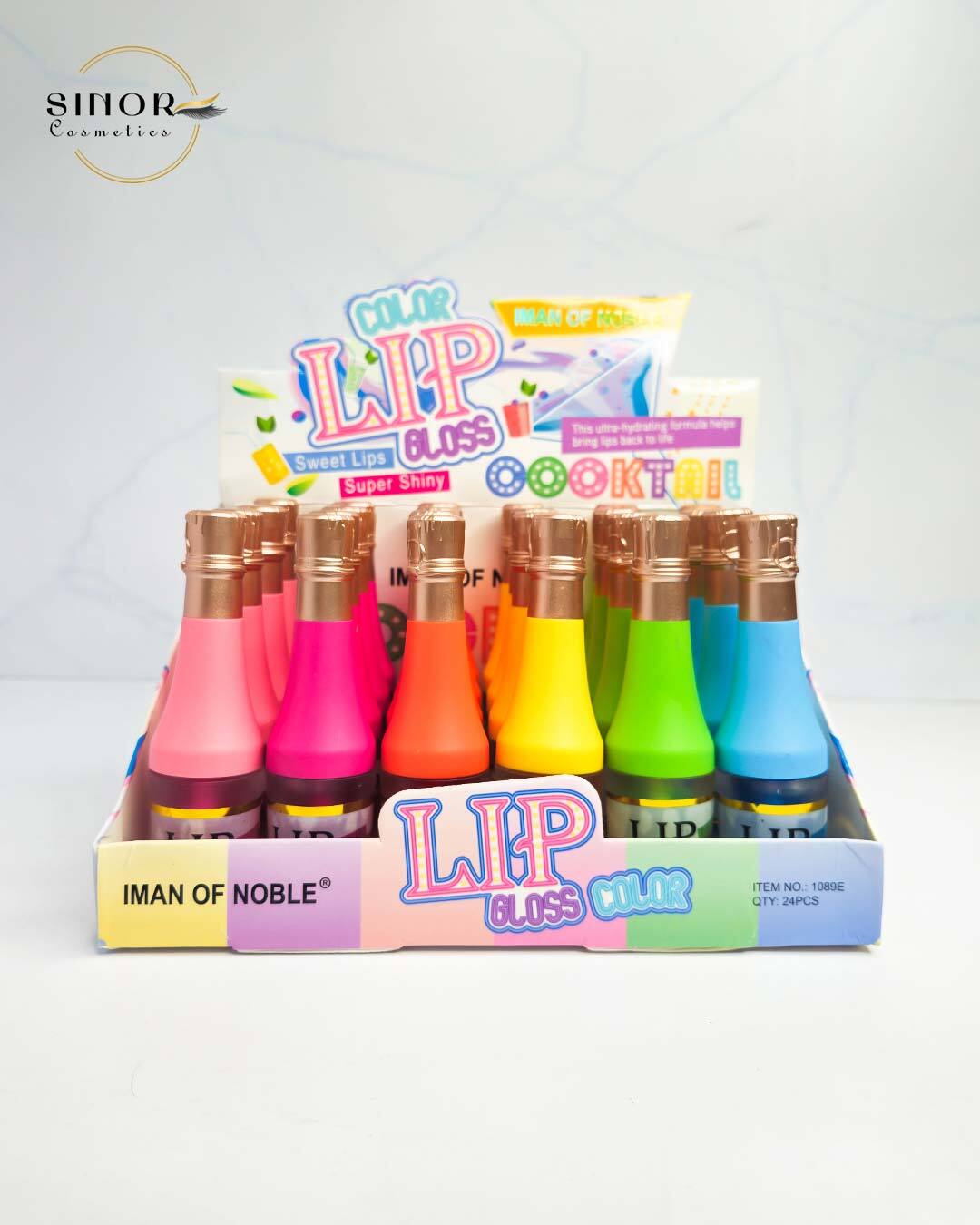  برق لب مدل شامپاینی Iman of noble 