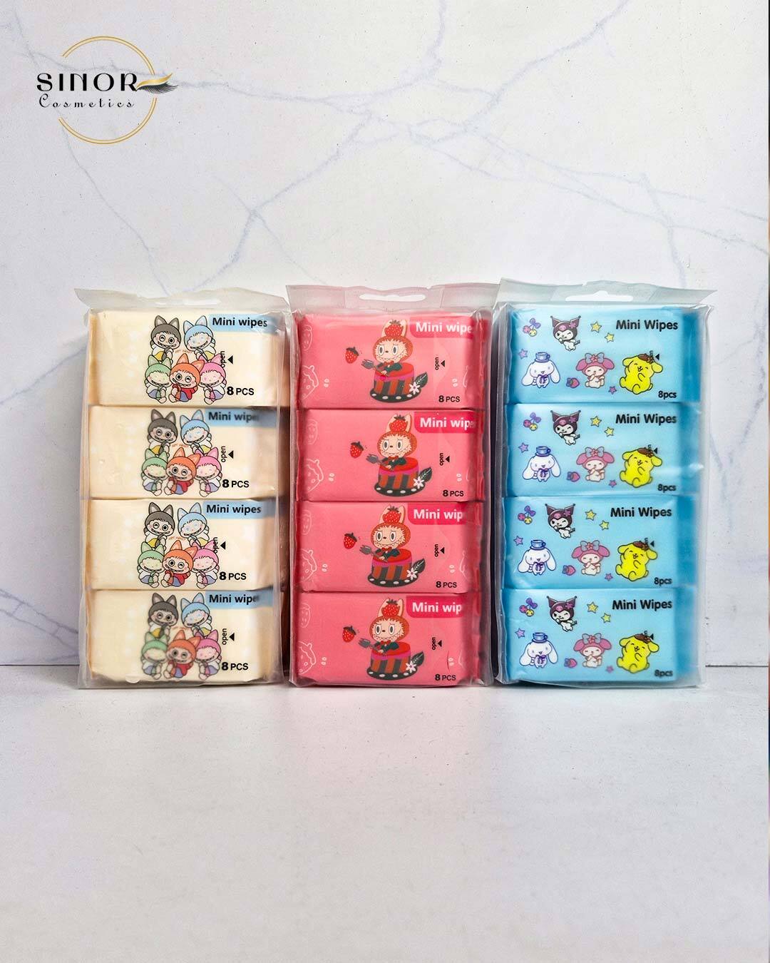  دستمال مرطوب مینی 