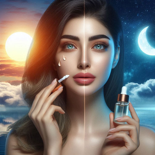 روتین پوستی روزانه و روتین پوستی شبانه