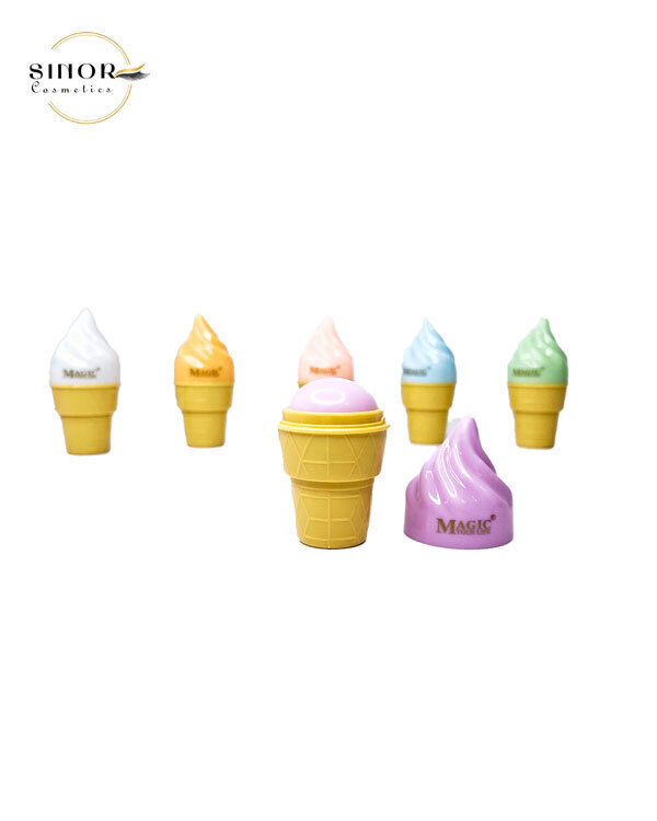  بالم لب مدل بستنی قیفی 