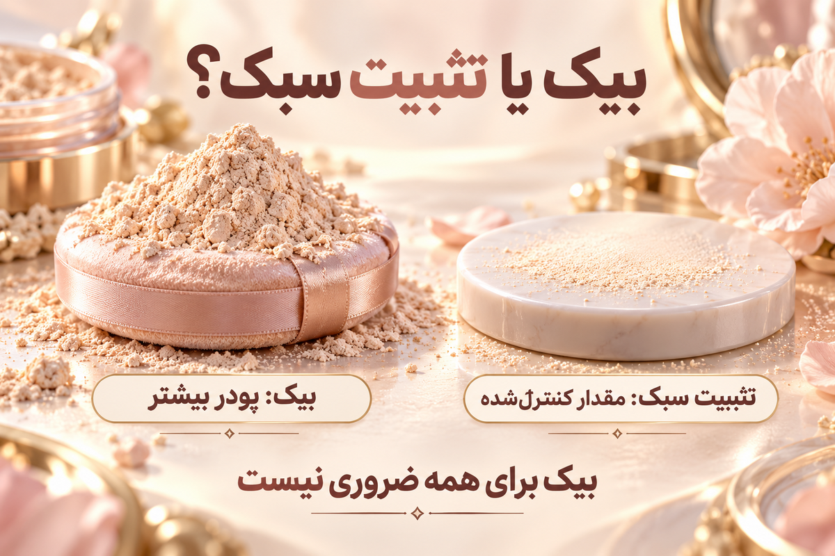 تفاوت بیک کردن و فیکس کردن ارایش
