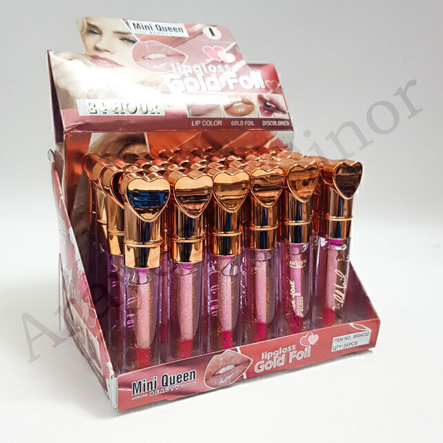  برق لب شاین دار مینی کوئین 