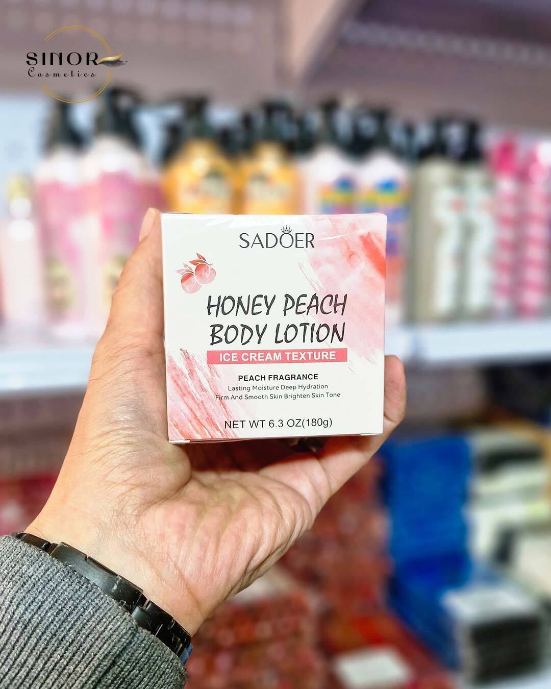  لوسیون مرطوب کننده عسل و هلو 