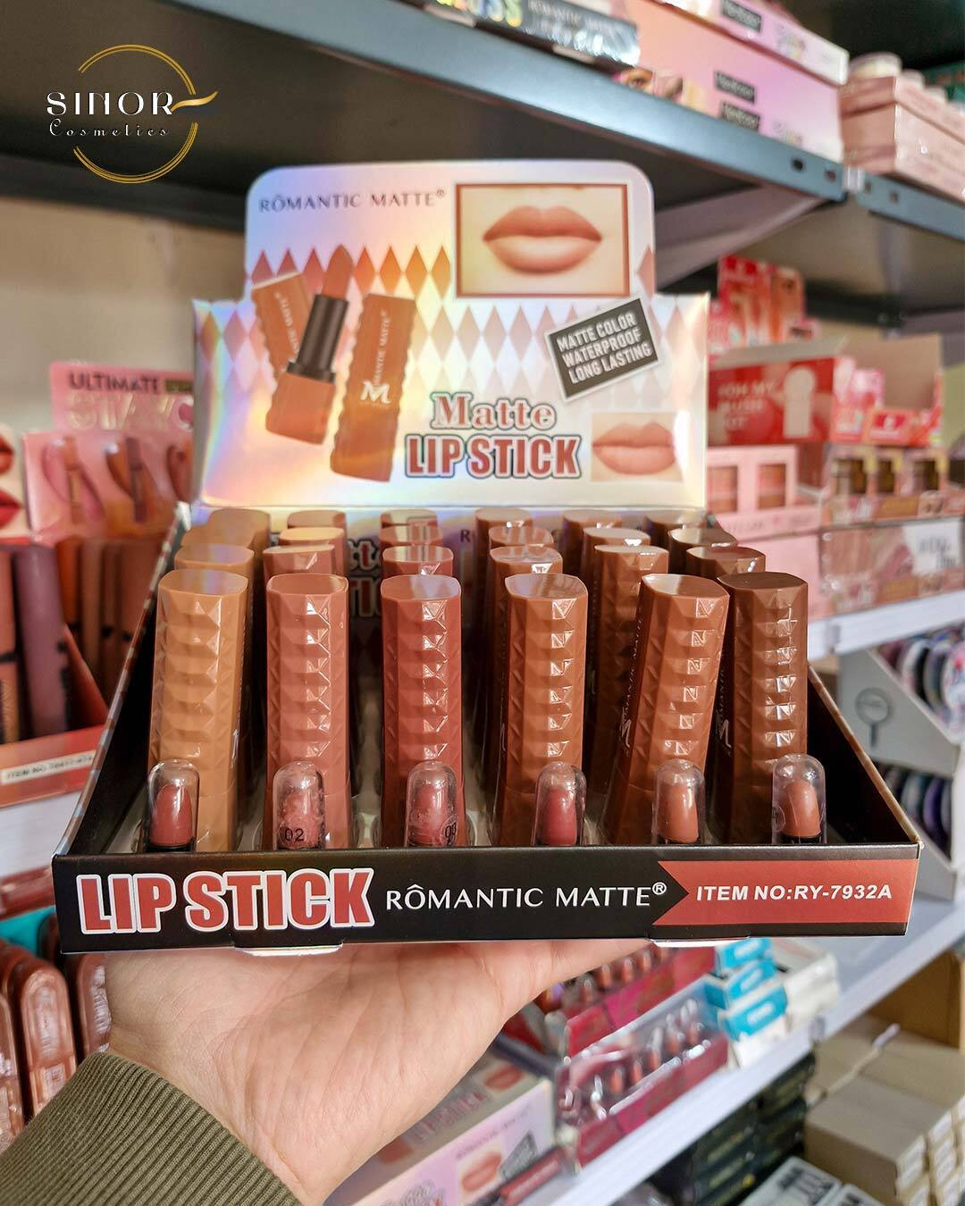  رژلب جامد رومانتیک مات 7932 