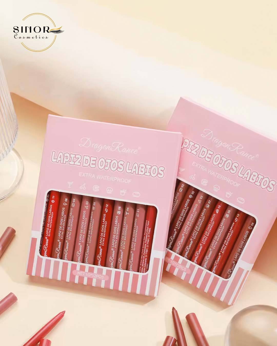  پک خط لب پیچی dragon ranee 