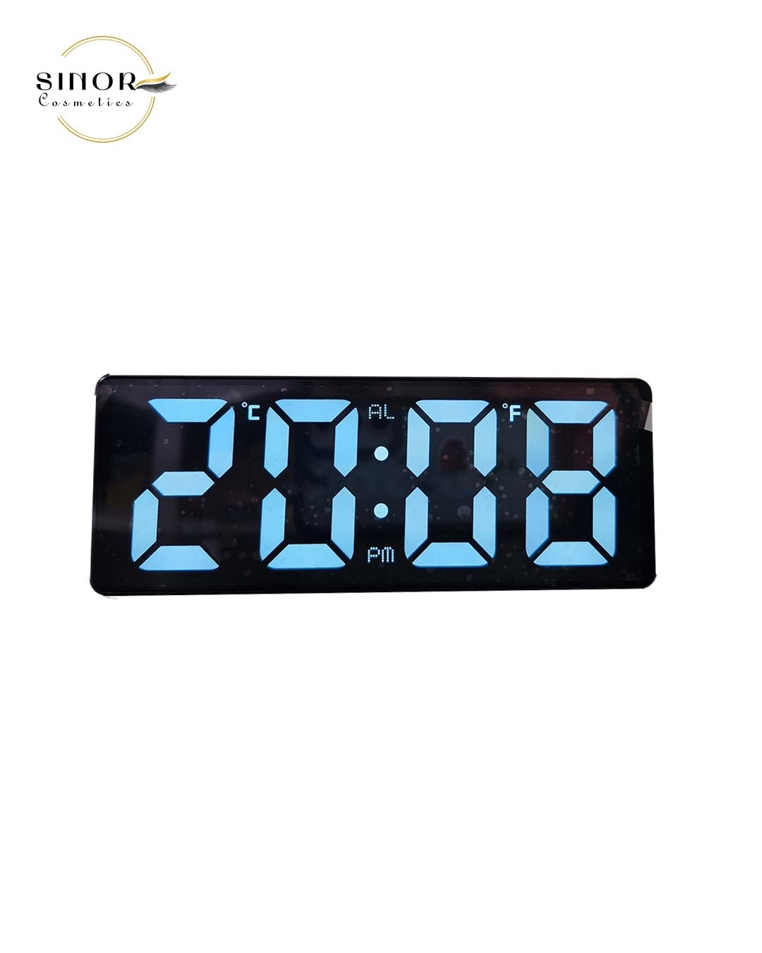  ساعت رومیزی مدل DS-3806 رنگ سفید 
