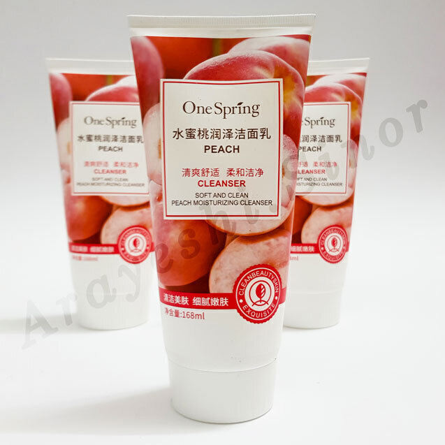  فوم شستشو صورت هلو وان اسپرینگ 