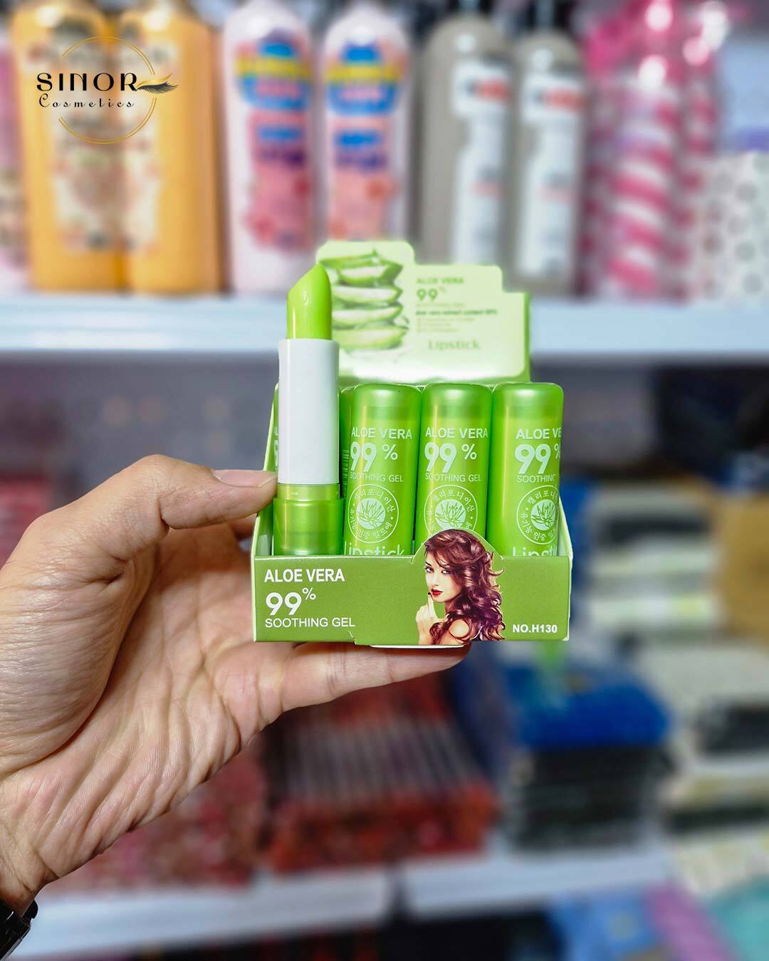  بالم لب و نرم کننده لب آلوئه ورا مدل حرارتی 