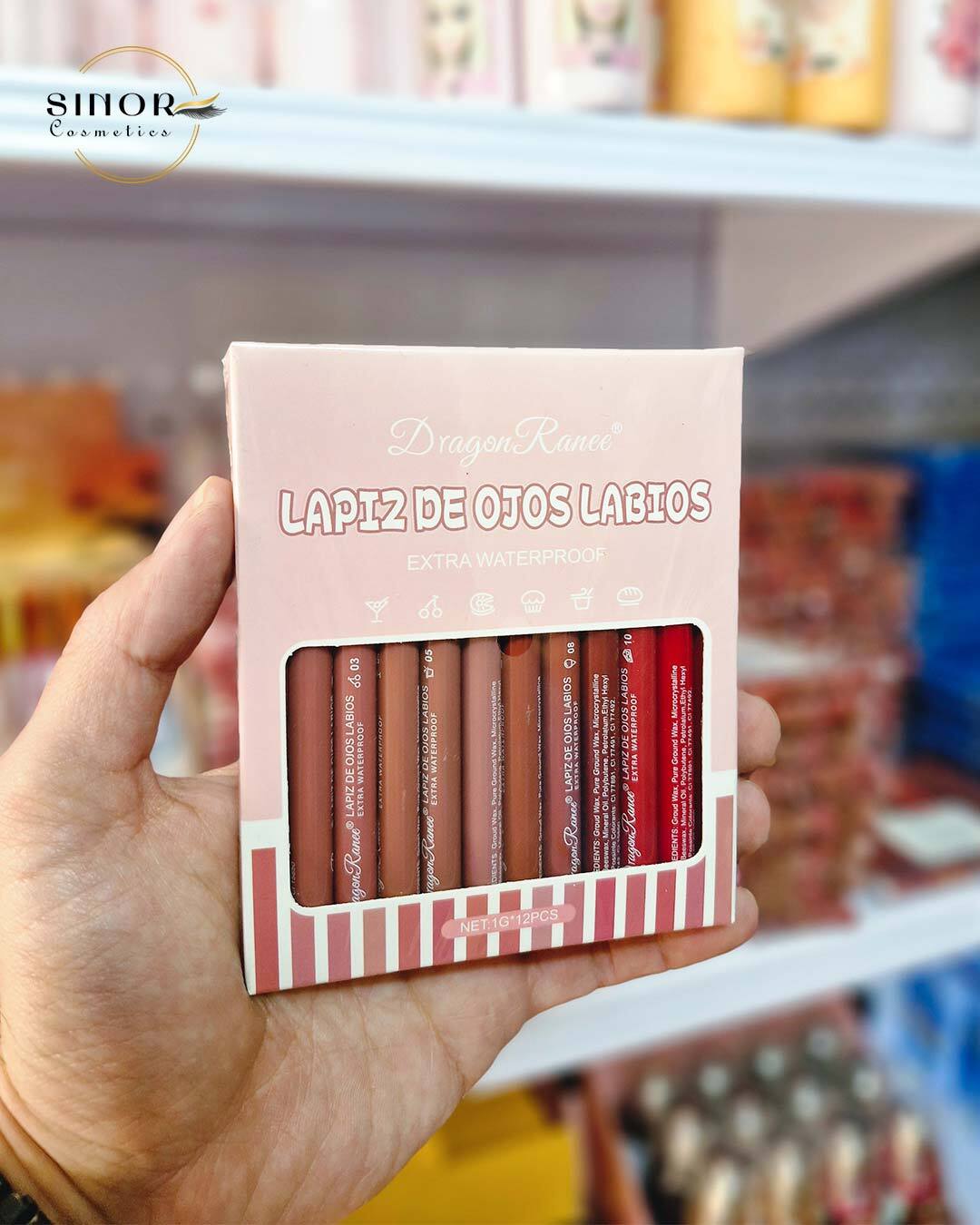  پک خط لب پیچی 