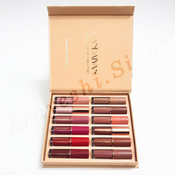  رژلب مایع هندیان پک 12 عددی 