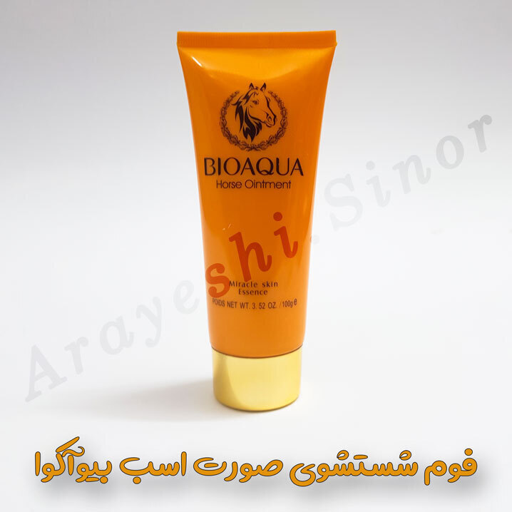  فوم شستشوی صورت اسب بیوآکوا 100g 