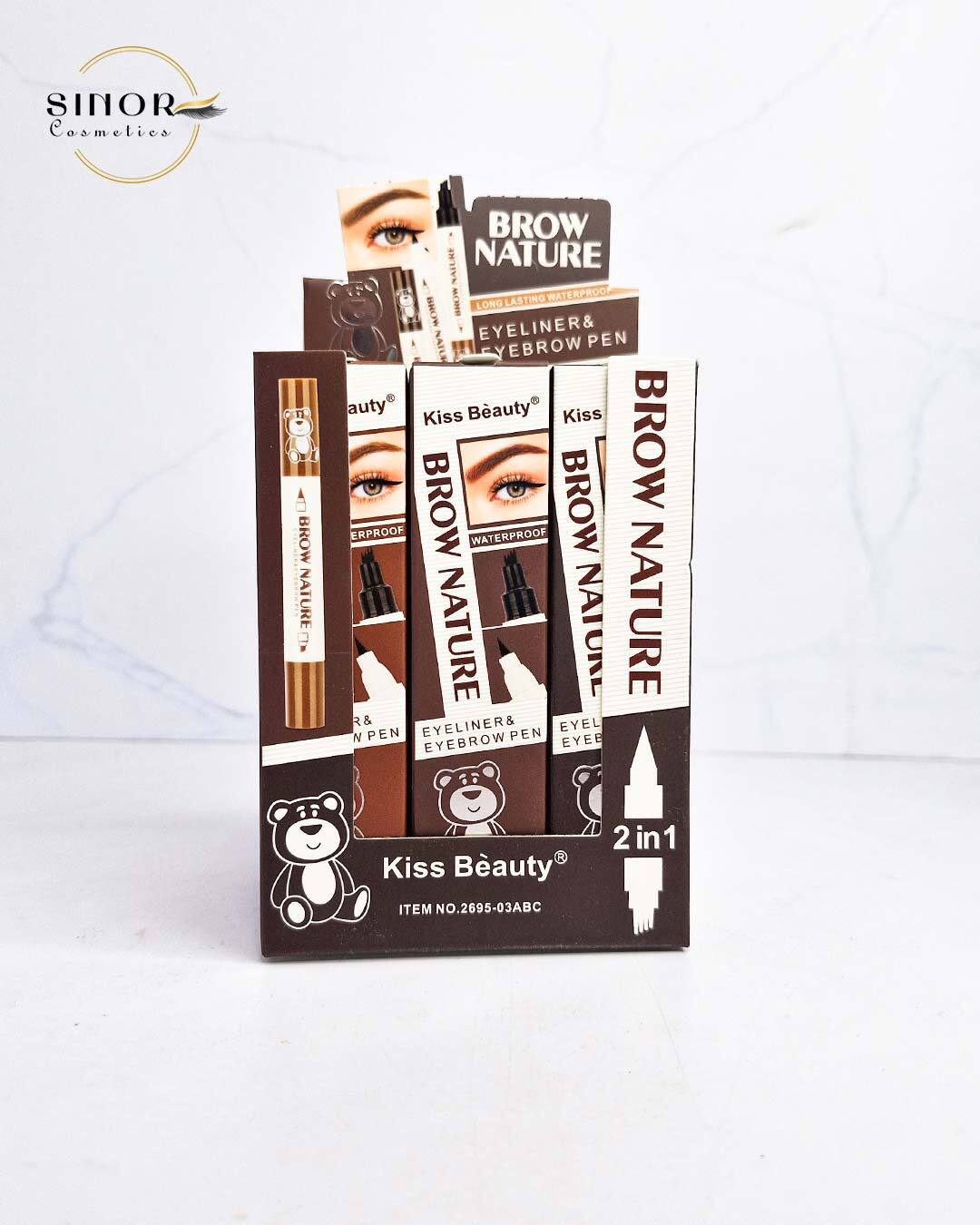  خط چشم و هاشور ابرو دوطرفه کیس بیوتی 