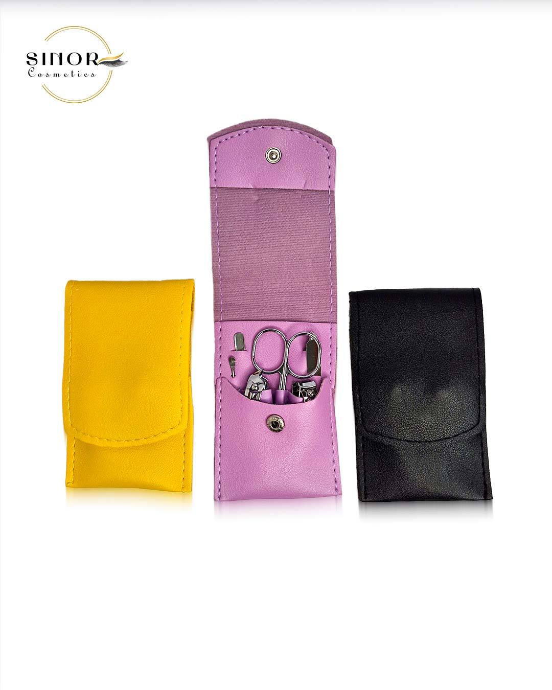  ست مانیکور کیف چرمی 