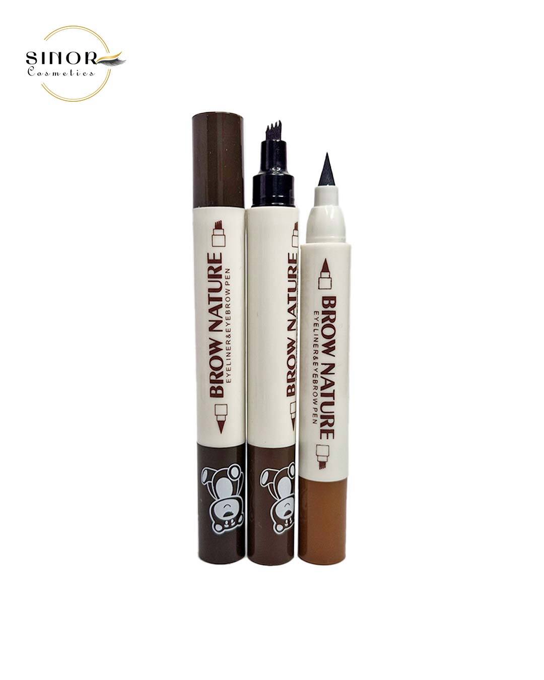  خط چشم و هاشور ابرو دوطرفه کیس بیوتی 