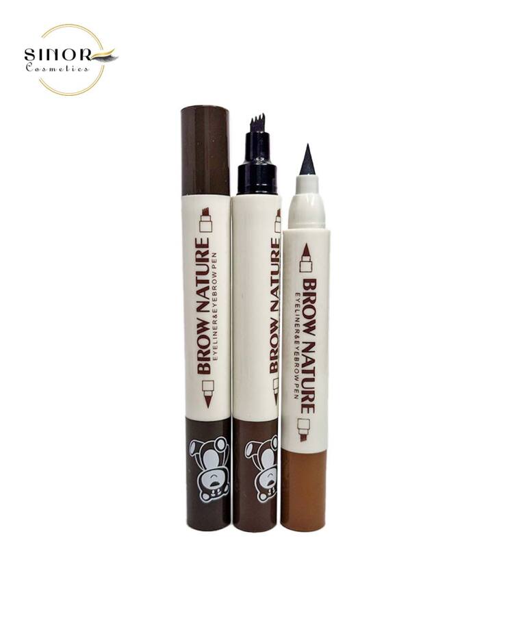 خط چشم و هاشور ابرو دوطرفه کیس بیوتی