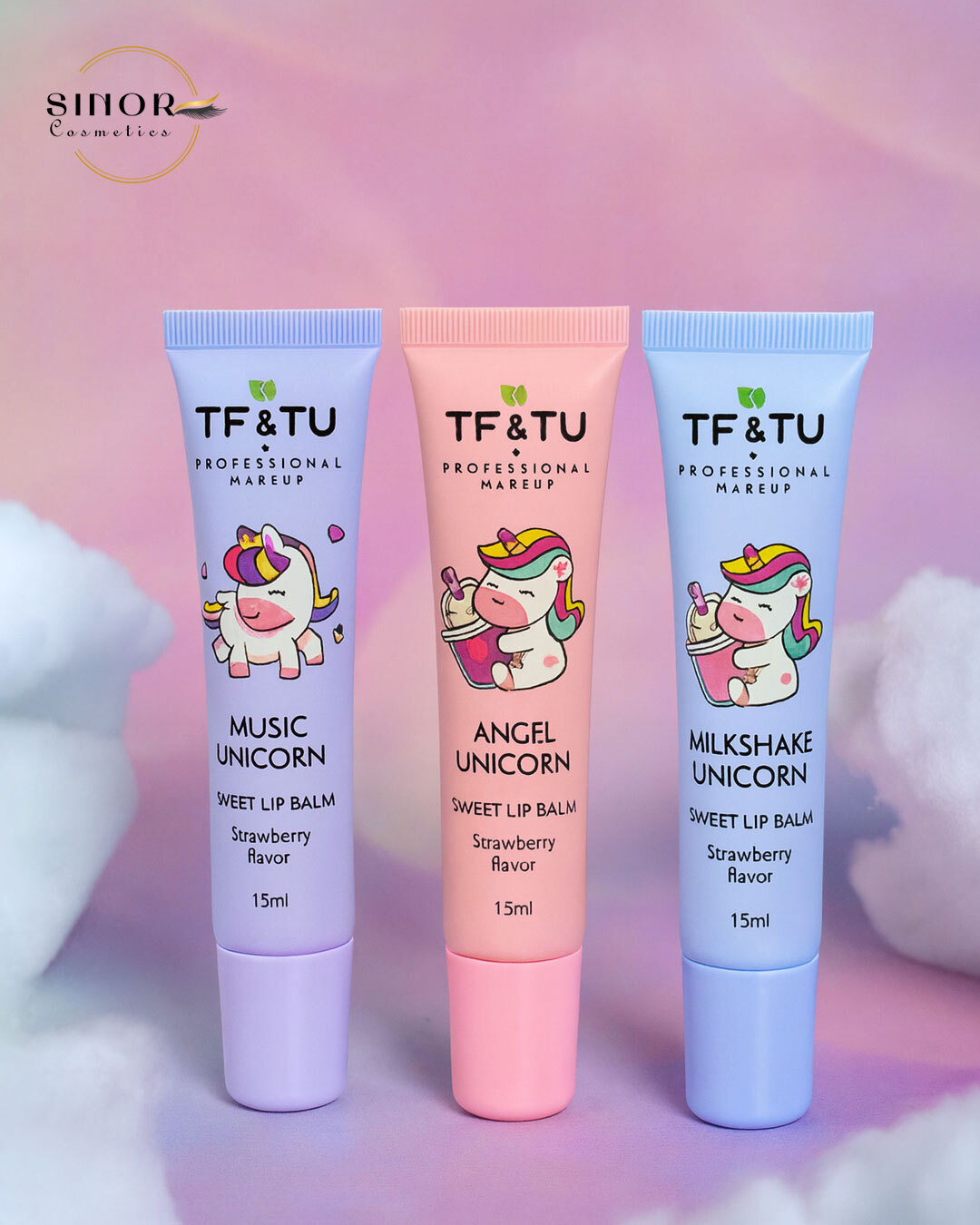  پک سه عددی بالم لب 