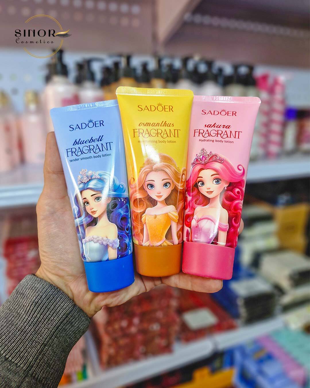  لوسیون بدن مدل عروسکی 