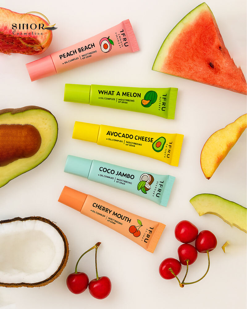  پک ۵ عددی بالم لب میوه ای 