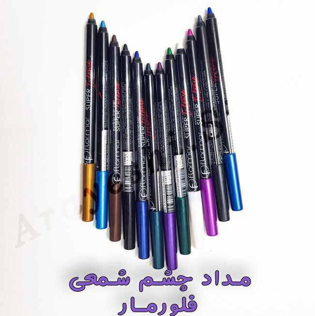  مداد چشم رنگی شمعی فلورمار 