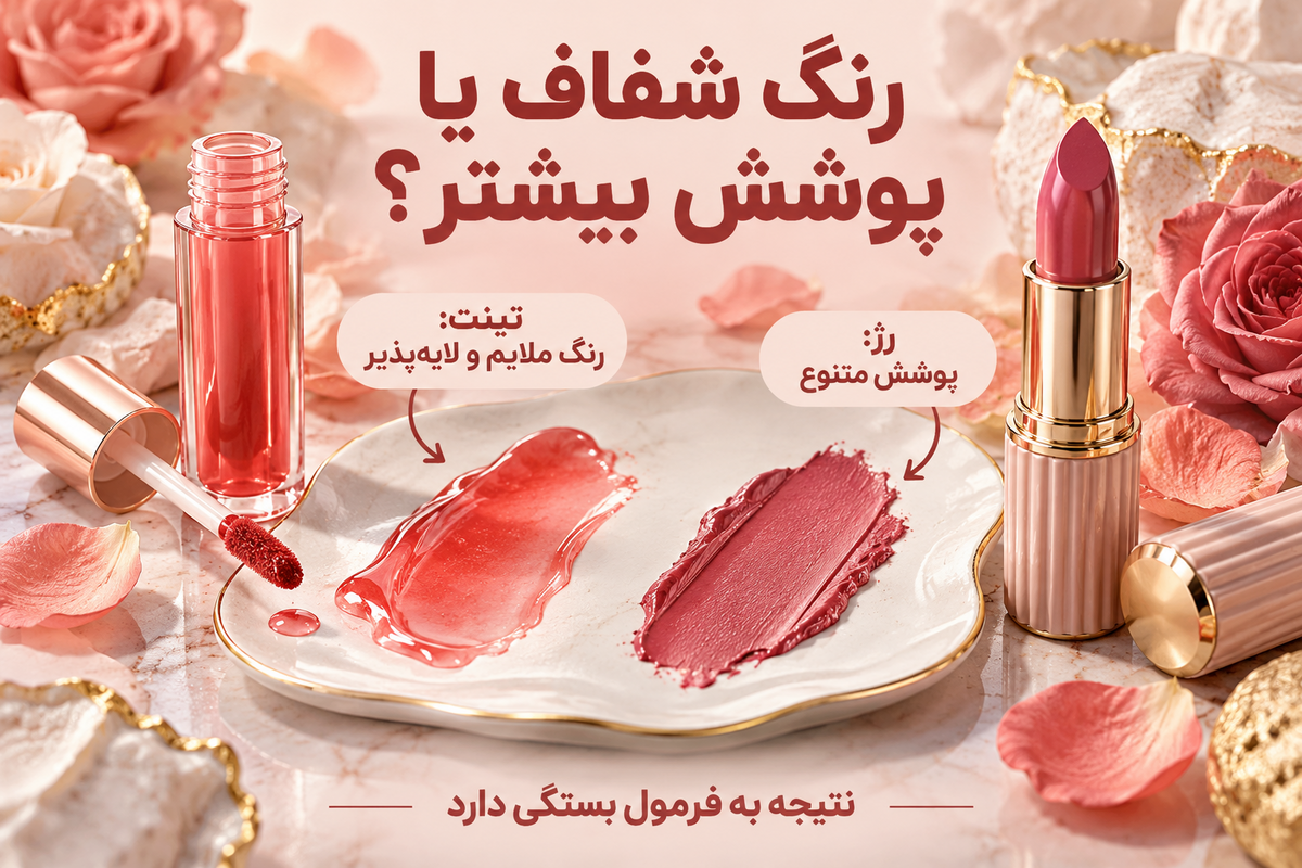 معیارهای انتخاب تینت و رژ لب