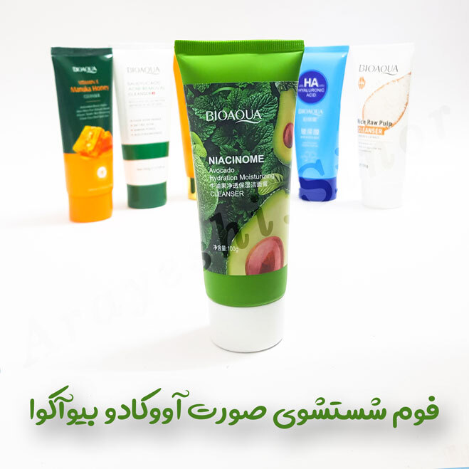 فوم شستشوی صورت آووکادو بیوآکوا 100g