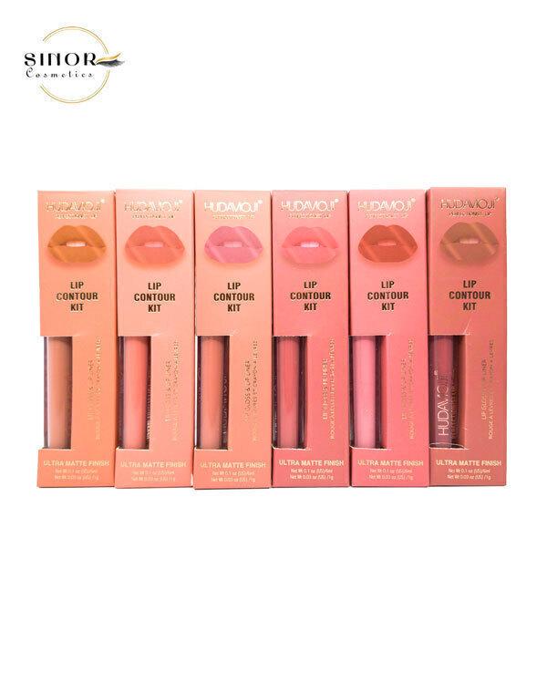 پک رژلب مایع و خط لب شمعی