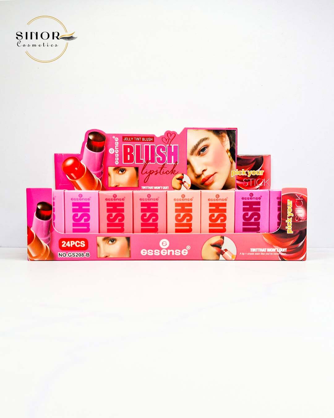 تینت لب و گونه ژله ای رنگی