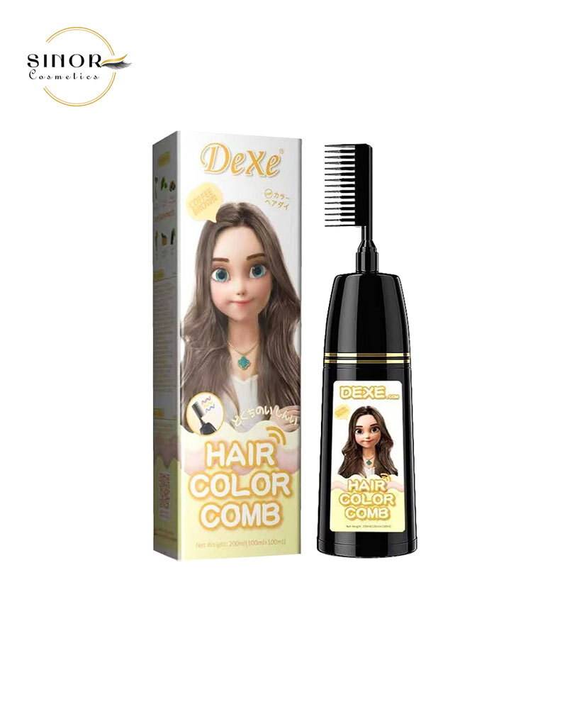  شامپو رنگ مو دکسی رنگ نسکافه ای 