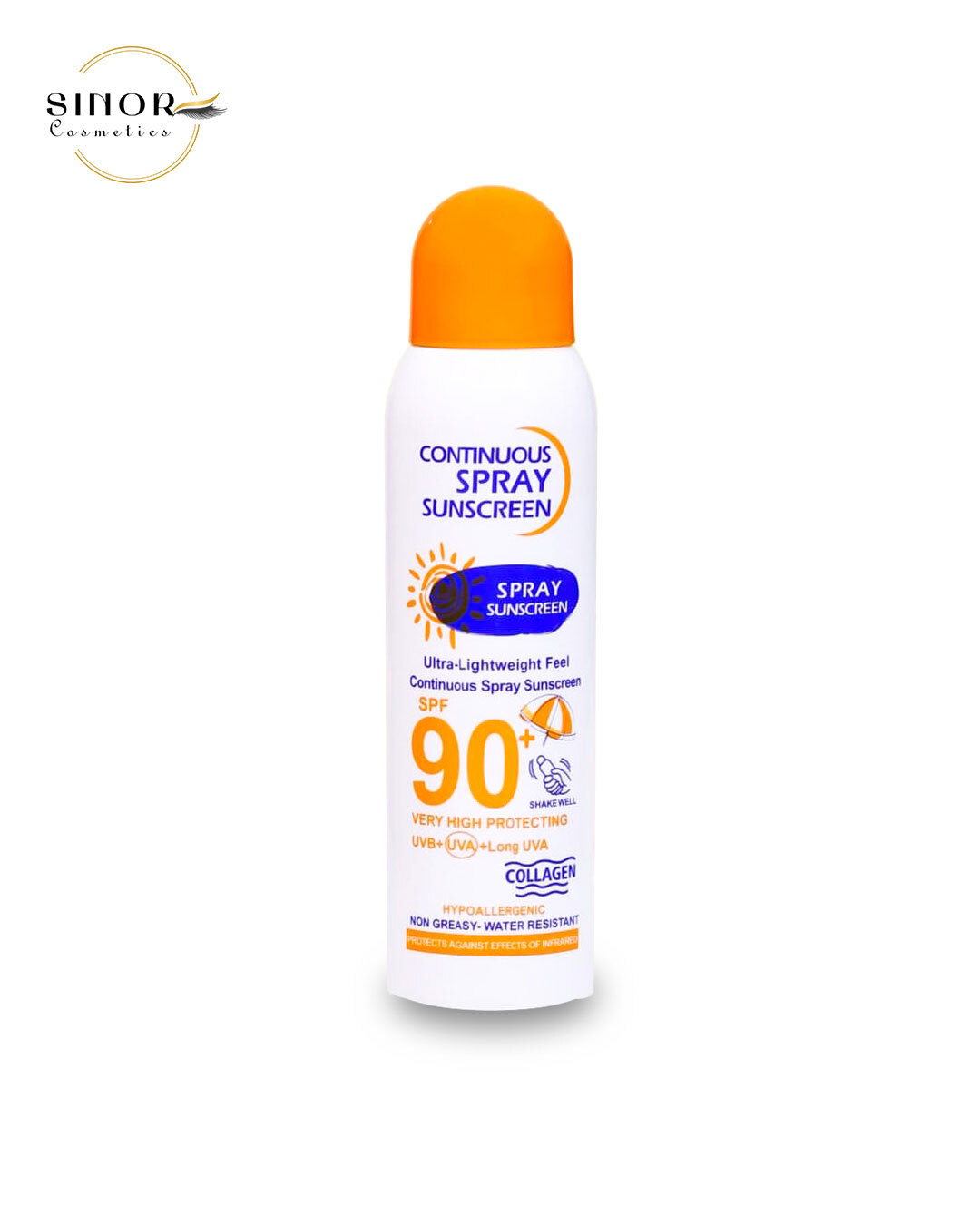  اسپری ضدآفتاب وکالی SPF90 