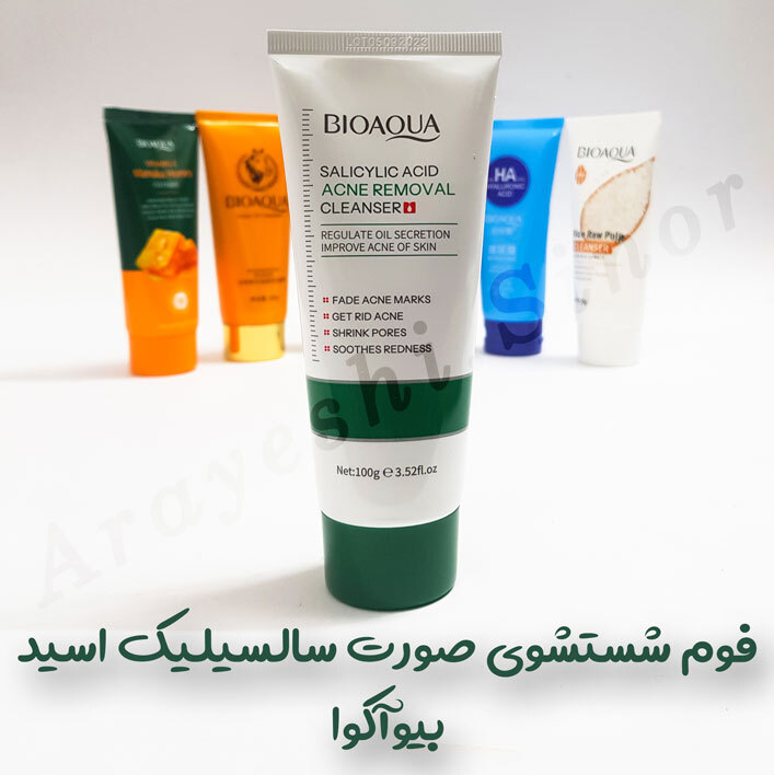 فوم شستشوی صورت سالسیلیک اسید بیوآکوا 100g