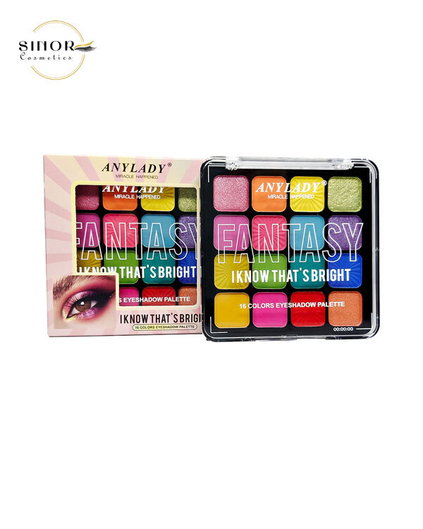  پالت سایه 16 رنگ anylady 