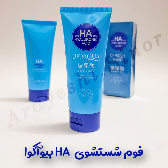 فوم شستشوی صورت HA بیوآکوا 100g