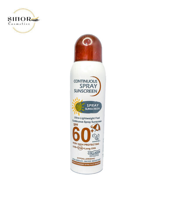  اسپری ضدآفتاب وکالی SPF60 