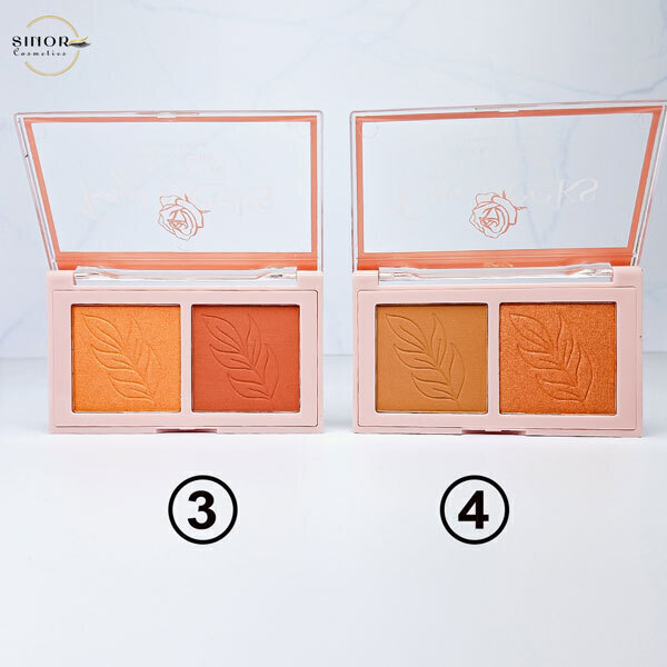  پالت رژگونه دورنگ dodogirl 