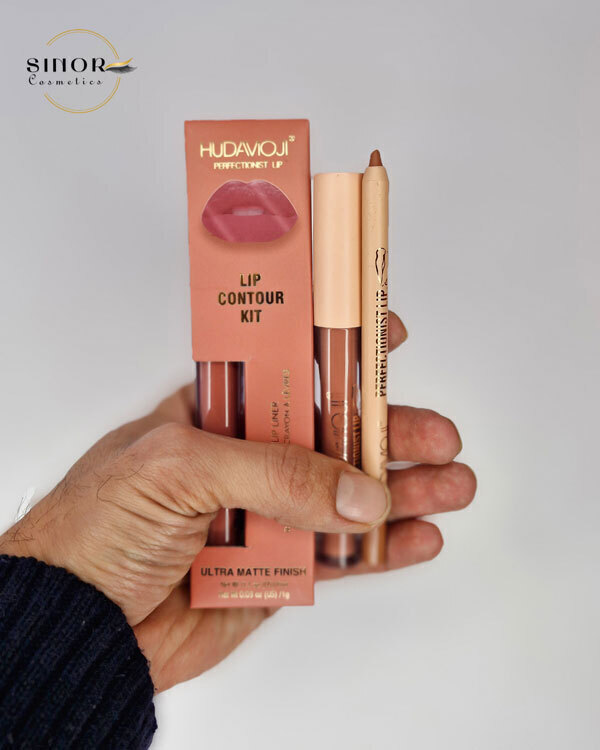 پک رژلب مایع و خط لب شمعی هدی موجی | فروش عمده لوازم آرایش