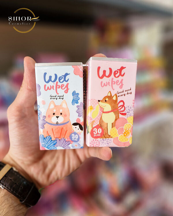  دستمال مرطوب مدل قوطی 